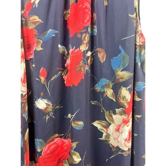 Jodifl Women's Navy Blue Floral Dress - Picture 3 of 6